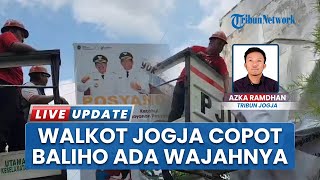 Wali Kota Yogyakarta Buktikan Proses Pembersihan Ruang Publik dari Wajah Pejabat: Tak Perlu Narsis