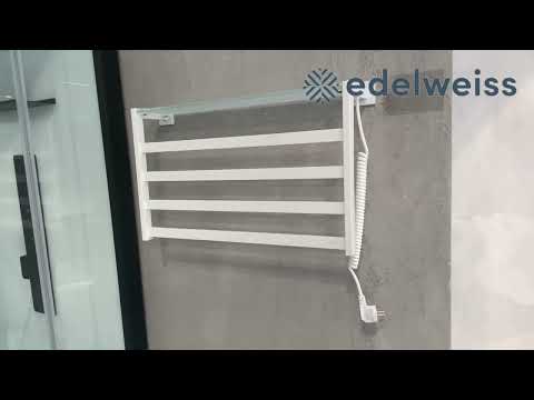 Электрический полотенцесушитель Black & White N-333 B белый матовый