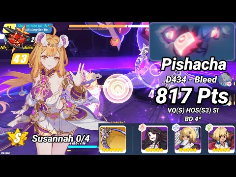 Susannah 0/4 | Redlotus D434: Pishacha (Bleed) 817 Pts - VQ(S) HOS(S3) SI BD 4* | Honkai 6.5