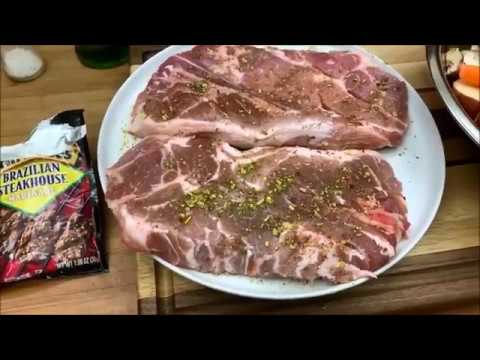 Instant Pot Pork Steak  And a little review at the end