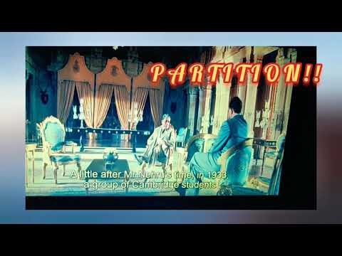 PARTITION !! Historic scene that changed the fate of millions. credits: the Viceroy's House