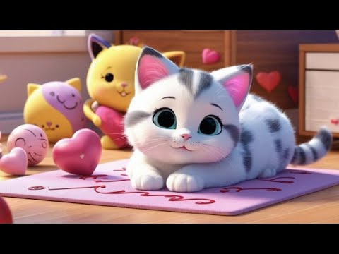 Emma Had a Tiny Cat | Cute Pet Song for Kids | Nursery Rhymes & Learning Songs
