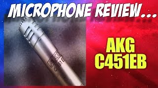 Video thumbnail for AKG C451 Microphone Review  - ParkwayStudios.com.au by Parkway Studios