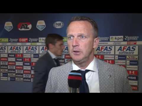 Reactie Van den Brom na AZ - Roda JC