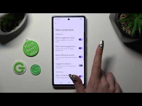 How to Find & Change Text Correction Preferences on GOOGLE Pixel 7a