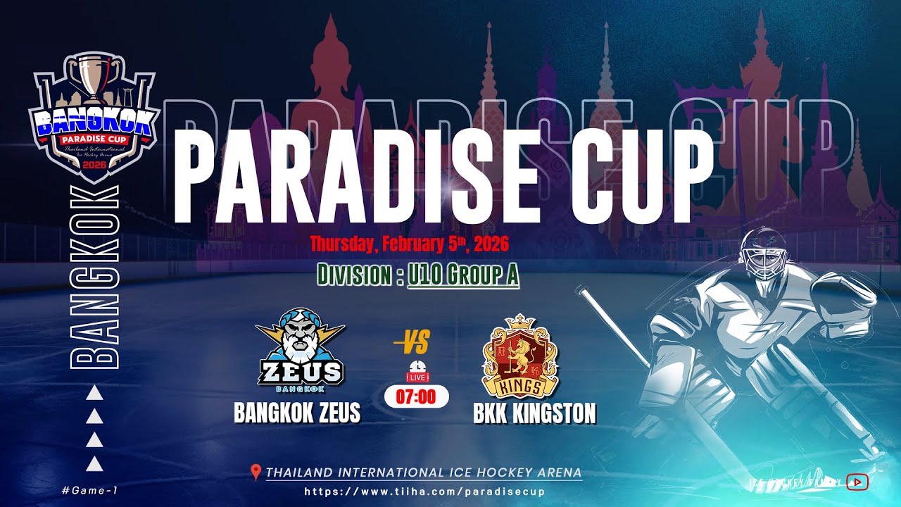 Bangkok Zeus ۷s Bkk Kingston | Division U10 Group A | Paradise cup 2026