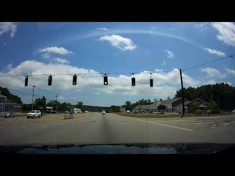 Driving along Route 146 South in Massachusetts