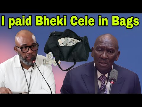 Cat Matlala exposes paying Bheki Cele lots of money in bags.