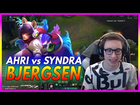 418. Bjergsen Ahri vs Syndra Mid - March 6th, 2017 - Patch 7.4 Season 7