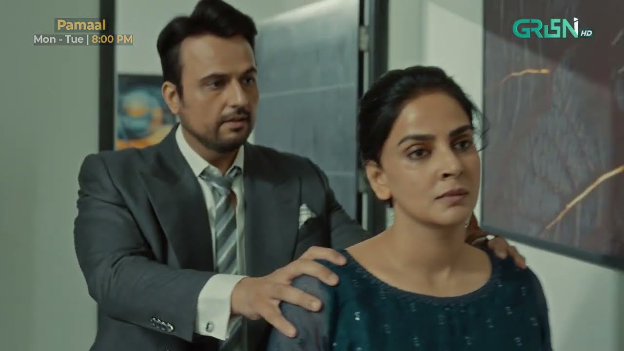 Pamaal Episode 10 | Best Scene 02 | Saba Qamar & Usman Mukhtar | Green TV Entertainment