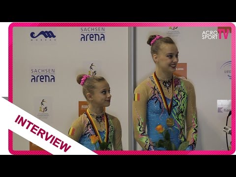 Interview with Vanden Berghe, Lammertyn - Belgium - Junior - European Championship 2015
