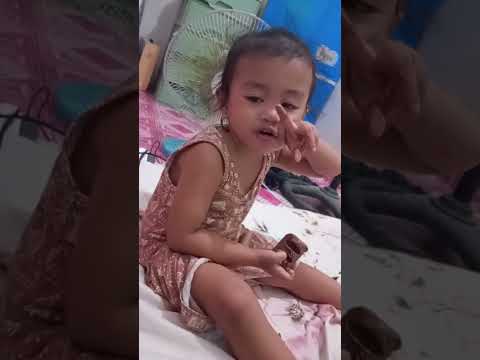 chocolate takla (tae) 😅 #bia #cute #funnybaby #babybia