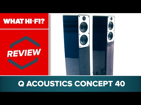 Q Acoustics Concept 40 floorstanding loudspeakers white gloss (1 pair) - used, like new image 8