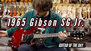 Video thumbnail for Gibson 1965 SG Jr. | Guitar of the Day - RARE GUITAR!!! by Normans Rare Guitars