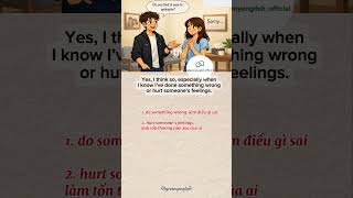 Do you find it easy to apologize?#greenyenglish #part1 #sorry Cùng Greeny English luyện nghe