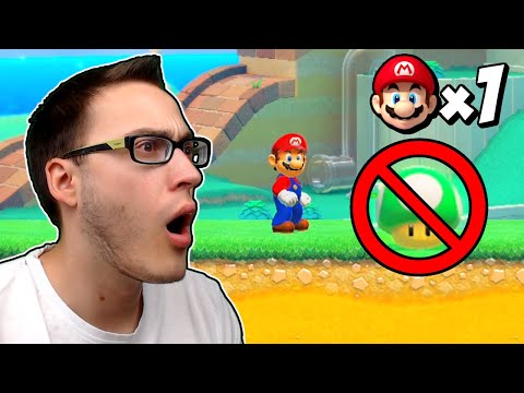 Mario Maker 2 but I'M NOT ALLOWED TO COLLECT LIVES!