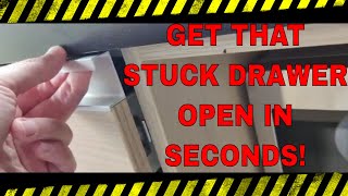 How to open a stuck drawer in seconds!