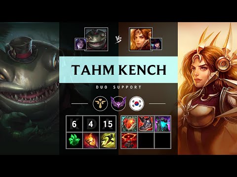 Tahm Kench Support vs Leona - KR Master Patch 25.19