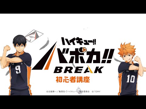 8分19秒でわかる!!ハイキュー!!バボカ!!BREAK 初心者講座