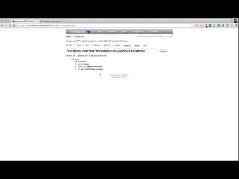 12.  Writing Restful Web Services in Apex