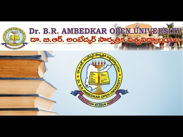 Dr Bhim Rao Ambedkar Open University video #1