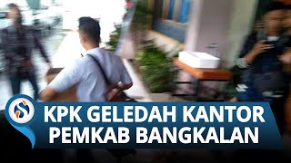KPK Lakukan Penggeledahan di Kantor Pemkab Bangkalan, Berlangsung selama 4 Jam, Bawa 3 Koper