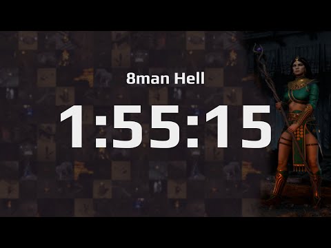 1:55:15 (WR) 8-Man Speedrun - Telesorc POV