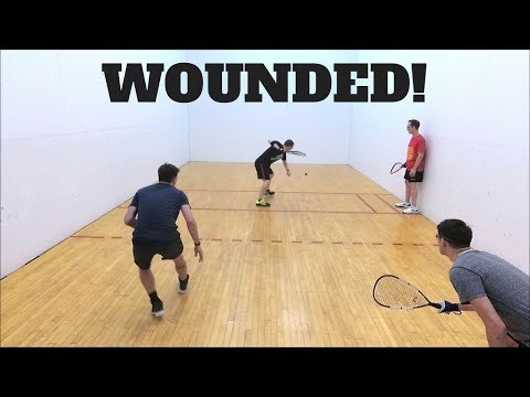 Racquetball Clips 103 - Man Down!!!
