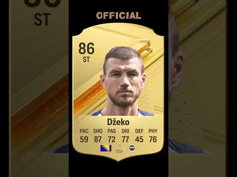 Edin Dzeko - Official Rating VS Current Form Rating #like #subscribe