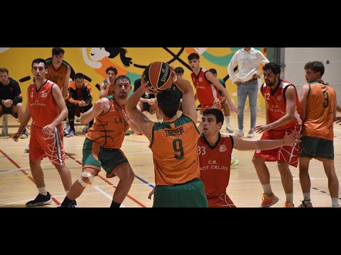 CB CALELLA 1R ANY vs CB VILANOVA DEL VALLÈS GROC BANCO MEDIOLANUM