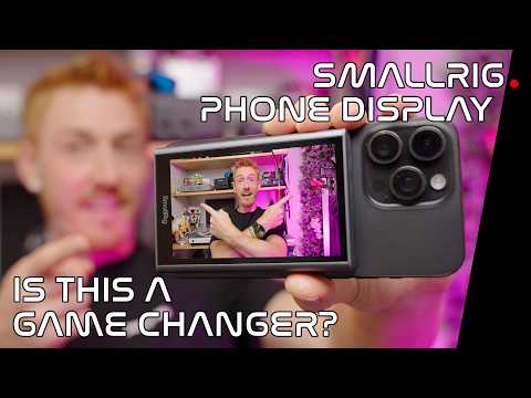 An External Magsafe Phone Monitor - Gimmick or Game Changer?! Smallrig Display Review