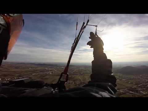 Gleitschirmflug - Bassano 30.12.2017