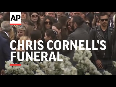 Brad Pitt, Christian Bale, Pharrell, Josh Brolin, more attend Chris Cornell's funeral