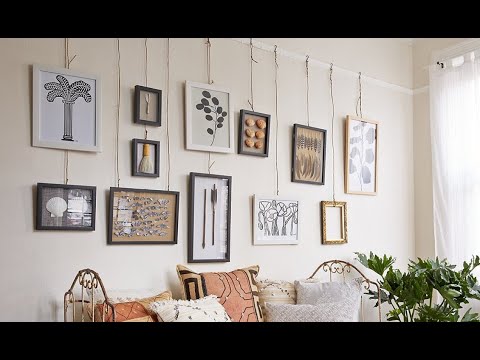 How To Hang Art On Plaster Walls