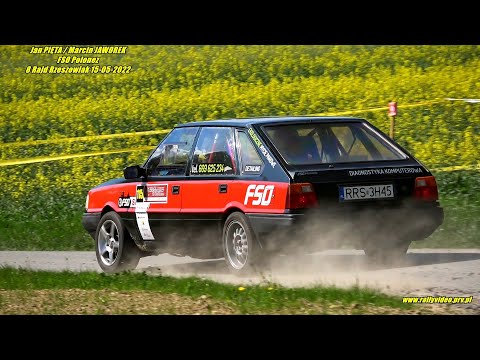 Jan PIĘTA / Marcin JAWOREK - FSO Polonez - 8 Rajd Rzeszowiak 15-05-2022