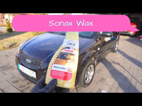 Sonax High Speed Wax test