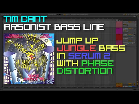 Arsonist Bass Line Tutorial - Jump-up jungle bass in Serum with phase distortion