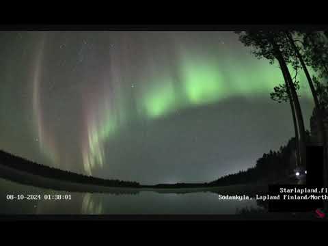 Aurora—Sodankylä, Finland 100724_02 (2x playback speed)