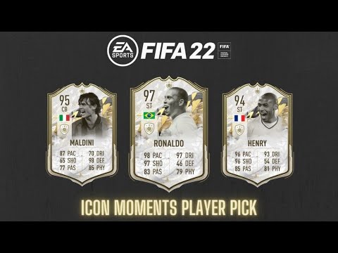 93+ Icon Moments Player Picks Fifa 22