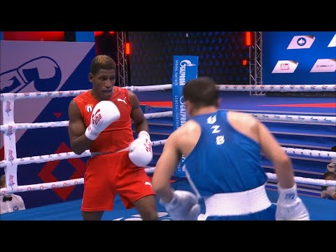 Quarterfinals (63.5kg) CRUZ GOMEZ Andy (CUB) vs  TURSUNOV Mujibillo (UZB) | AIBA WCHs 2021