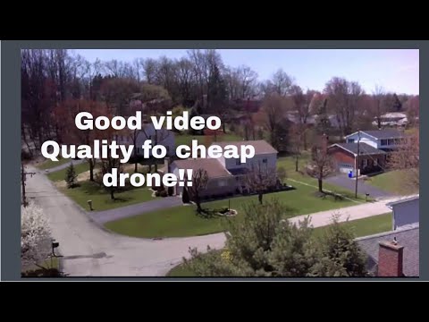 This is live footage from the Falcon drone on a windy day.