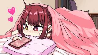 【手描き】１時間半ふけってしまうマリン【宝鐘マリン/火威青/湊あくあ/ホロライブ/切り抜き】【切り抜き漫画】