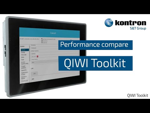 QIWI Software Toolkit Performance Compare