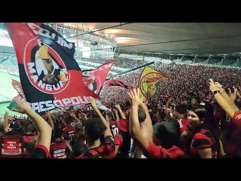 Eu sempre te amarei, onde estiver estarei, oh meu Mengo - Torcida do Flamengo explode contra o vasco