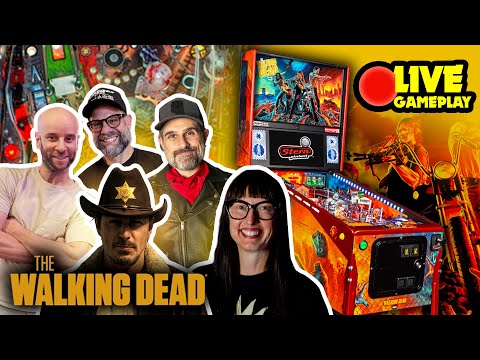Walking Dead Remastered Pinball Masterclass LIVE! Strategy & Rules with Electric Bat & Serge