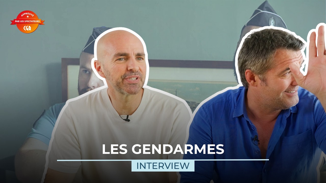 Miniature de la vidéo Arnaud Ducret & Julien Arruti répondent à nos questions sur le film LES GENDARMES ! du film Les Gendarmes