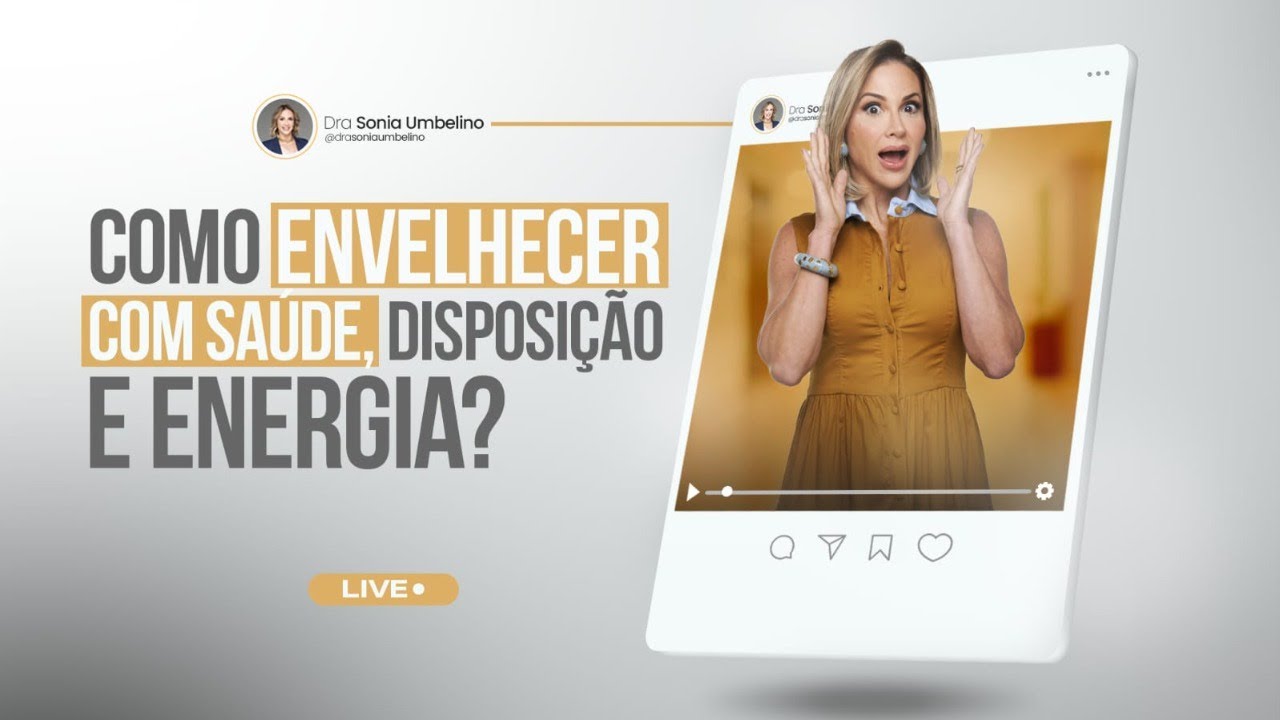 Como envelhecer com saúde, disposição e energia