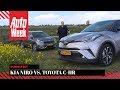 Toyota C HR Hybrid Vs Kia Niro AutoWeek Dubbeltest