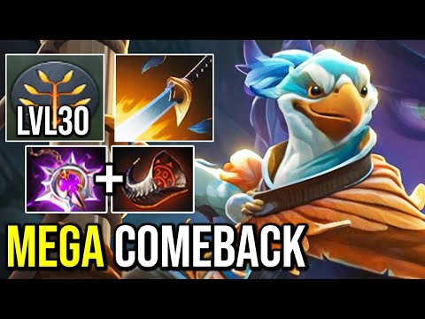 LEVEL 30 Kez vs Mega Creep Epic Late Game Comeback Dota 2