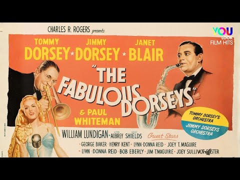 The Fabulous Dorseys (1947) | Romance | Full Movie | Tommy & Jimmy Dorsey
